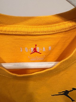 Camiseta Jordan Hombre Naranja/Amarilla