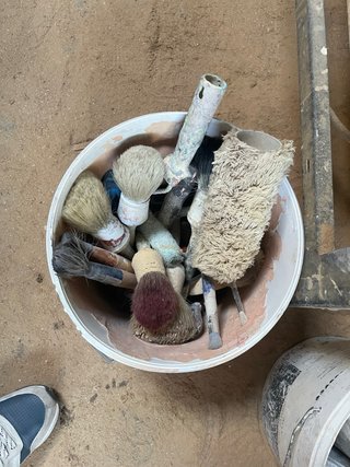 Lote de herramientas de pintor