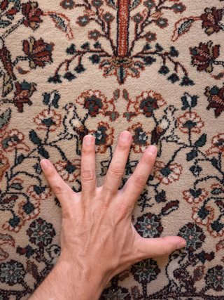 Alfombra persa vintage