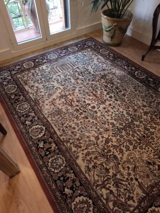 Alfombra persa vintage