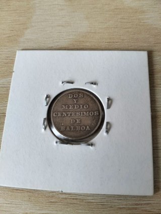Panamá 1940 1/4 y 2 1/2 Centesimos Rare