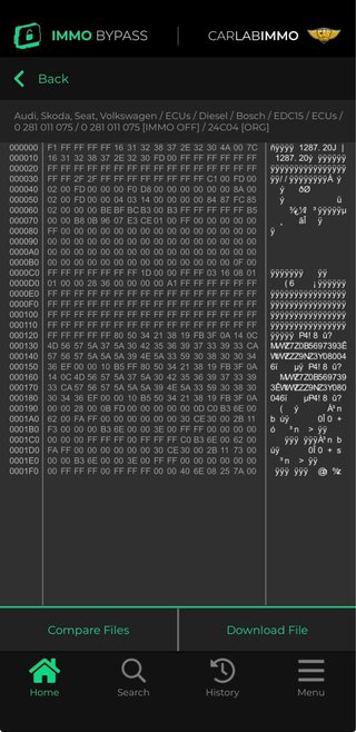 Modificacion de archivos todo tipo de vehículos