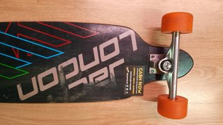 JACK LONDON LONGBOARD / SKATE GRANDE TABLA MADERA