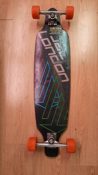 JACK LONDON LONGBOARD / SKATE GRANDE TABLA MADERA