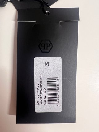 Bañador Philipp Plein Rojo
