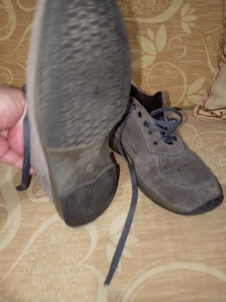 Scarpe uomo blu/grigie n. 42