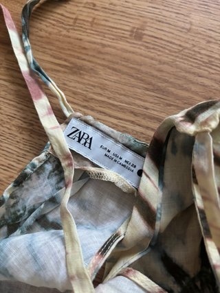 Conjunto Zara Tie-Dye Verano