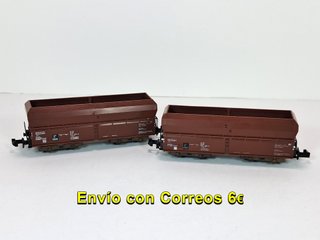 Escala N - 2 tolvas de 4 ejes DB Minitrix