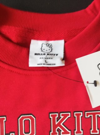 Felpa Hello Kitty Rossa