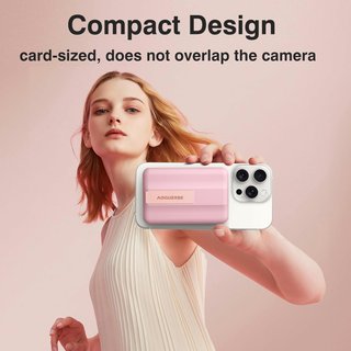 Powerbank Magsafe Rosa con Display