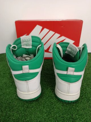 Nike Dunk High Verdes y Blancas Talla 43