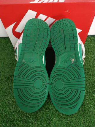 Nike Dunk High Verdes y Blancas Talla 43
