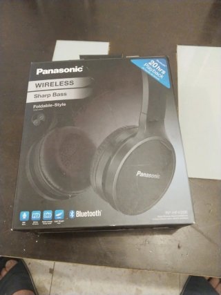 Panasonic RP-HF400B Inalámbricos Bluetooth