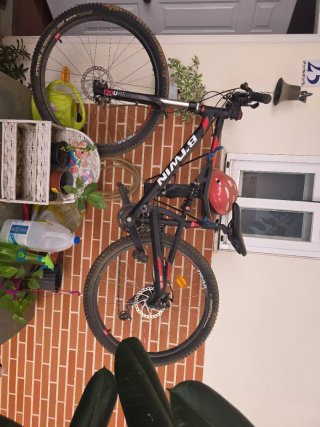 Bicicleta Btwin Montaña Doble Suspensión