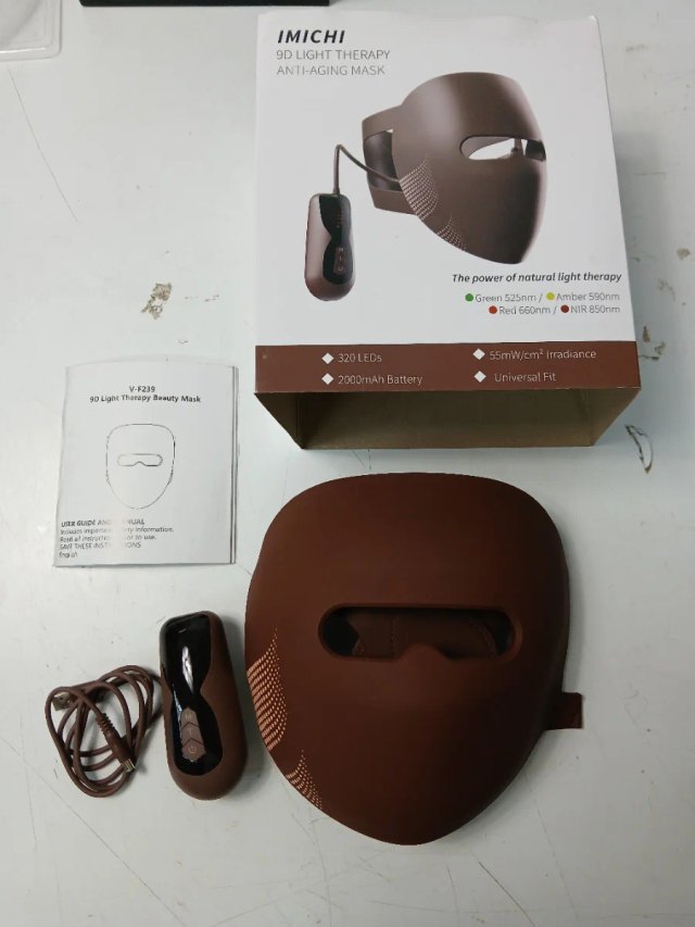 Máscara Facial Terapia Luz LED IMICHI