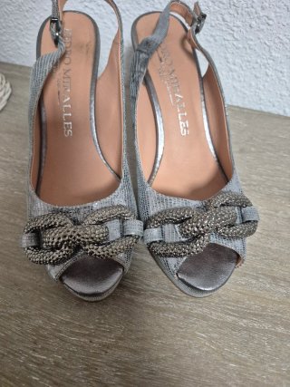 Zapatos Pedro Miralles Piel Plataforma Tacon