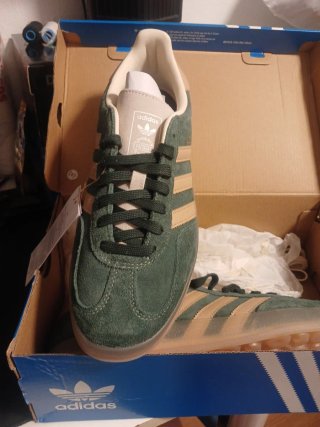 Zapatillas Adidas Gazelle Senior Verde/Beige