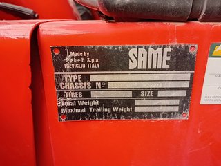 Tractor Viñedo SAME Solaris 45