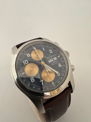 Hamilton Khaki Field Navy Chrono - Valjoux 7750