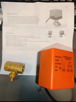 Válvula Bola Motorizada KWS-40007