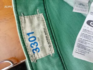 Bermuda G-Star Raw Denim chico, color verde.
