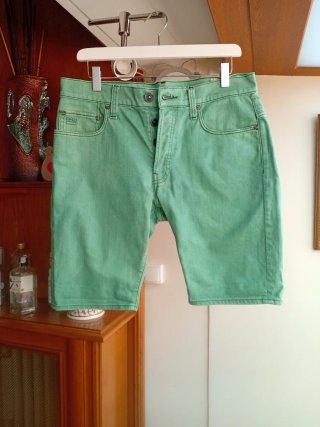Bermuda G-Star Raw Denim chico, color verde.