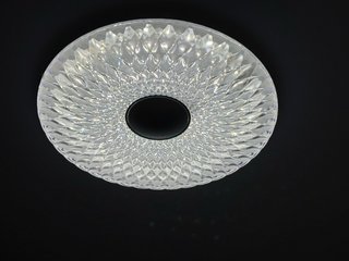 Lámpara de cristal moderna