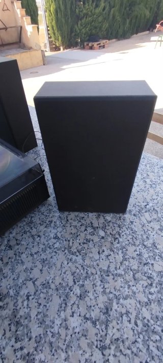 Tocadiscos con Cassette y Altavoces