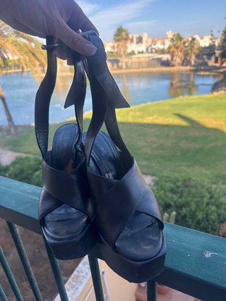 Zapatos de tacón plataforma Diesel negros