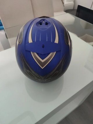 Casco de moto Shark azul XL