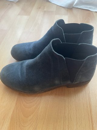 Botines azul marino