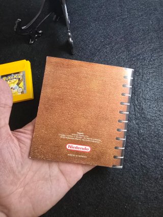 Pokémon Amarillo Edición Especial Pikachu GB
