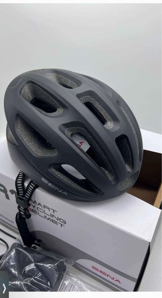 Casco Sena R1 Talla M Negro