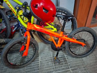 Bicicleta Monty Infantil Naranja