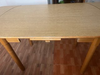 Mesa de comedor extensible madera solo mesa