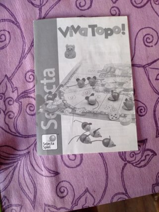 Viva Topo! Juego de mesa infantil
