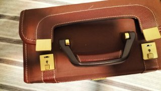 Beauty case Samsonite marrone
