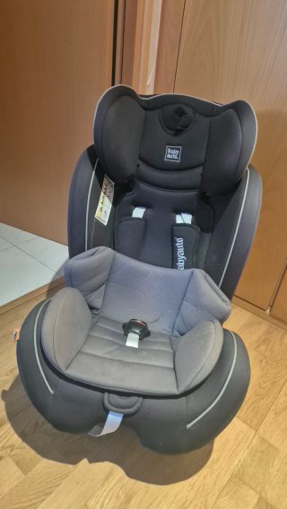 Silla Coche Bebé Babyauto Negra