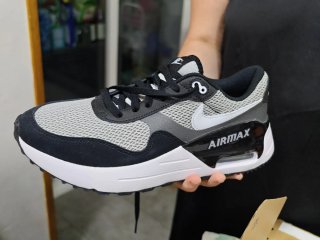 Nike Air Max Systm Talla 44 Gris/Negro/Blanco