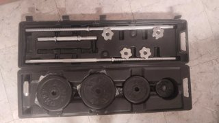 Set de pesas ANDY 50 kg