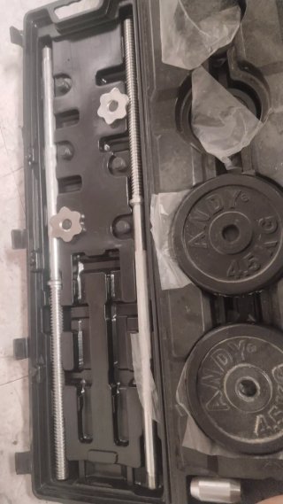 Set de pesas ANDY 50 kg