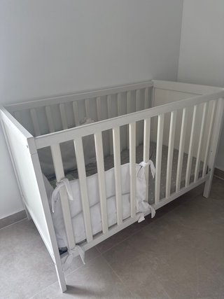 Cuna Ikea Blanca SUNDVIK