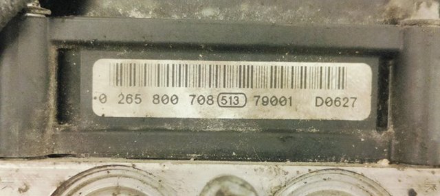 ABS SUZUKI SX4 RW (EY) 1.6 I 120 0265800708