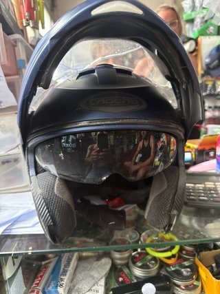 Casco Moto Caberg Duke X Azul