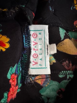 Vestito mini con bottoni retro Vintage farfalle