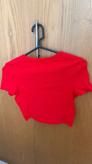 Top rojo Zara