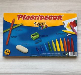 Plastidecor Bic de  24 Colores