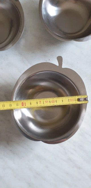 Set Macedonia Acciaio Inox