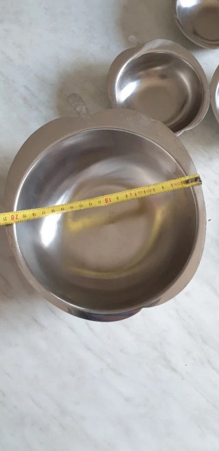 Set Macedonia Acciaio Inox