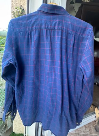 Camisa Decenio Mediterraneo azul cuadros M